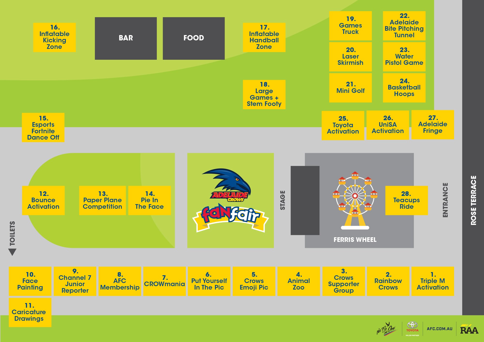 Guide Crows Fan Fair